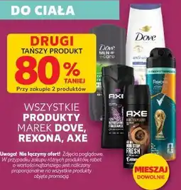 Kaufland Wszystkie produkty marek Dove, Rexona, Axe oferta