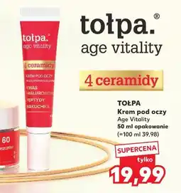 Kaufland TOŁPA Krem pod oczy Age Vitality oferta