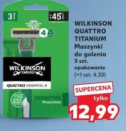 Kaufland Wilkinson Quattro Titanium Maszynki do golenia oferta