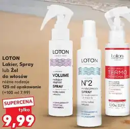Kaufland LOTON Lakier, Spray lub Żel do włosów oferta