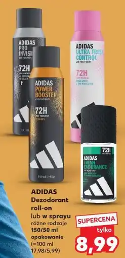 Kaufland Adidas Dezodorant roll-on lub w sprayu oferta