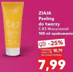 Kaufland Ziaja Peeling do twarzy C.B3 Niacynamid oferta