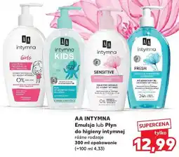 Kaufland AA INTYMNA Emulsja lub Płyn do higieny intymnej oferta