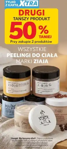Kaufland Ziaja peelingi do ciała oferta