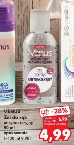 Kaufland Venus Żel do rąk antybakteryjny oferta