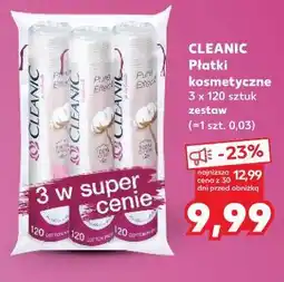 Kaufland Cleanic Płatki kosmetyczne oferta