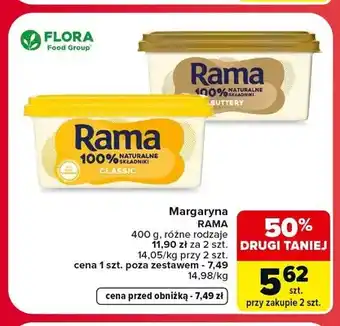 Carrefour Margaryna Rama Buttery oferta