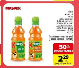 Carrefour Sok Kubuś 100% Multiwitamina oferta