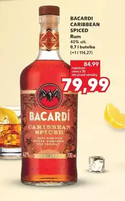 Kaufland BACARDI CARIBBEAN SPICED Rum oferta