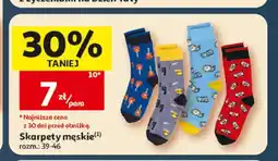 Auchan Skarpety męskie oferta