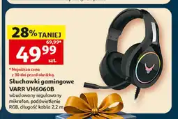 Auchan Słuchawki gamingowe VARR VH6060B oferta