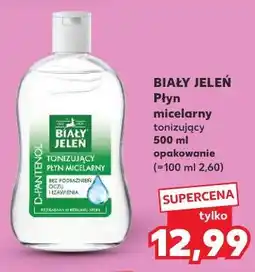 Kaufland Biały Jeleń Płyn micelarny tonizujący oferta