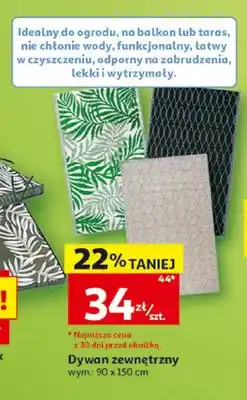 Auchan Dywan zewnętrzny oferta