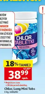 Auchan Chlor Long Mini Tabs oferta