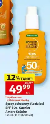 Spray ochronny dla dzieci SPF 50+ Garnier Ambre Solaire Kids Protect