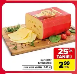 Carrefour Ser żółty Królewski oferta