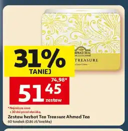 Auchan Zestaw herbat Tea Treasure Ahmad Tea oferta