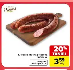 Carrefour Kiełbasa krucha pieczona Dubielak oferta