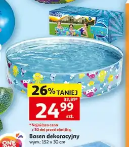 Auchan Basen dekoracyjny Bestway oferta