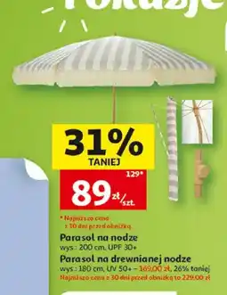 Auchan Parasol na nodze oferta
