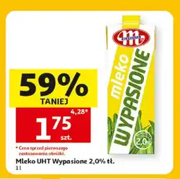Auchan Mleko UHT Wypasione 2,0% tł. Mlekovita oferta