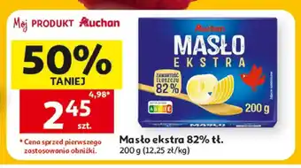 Masło ekstra 82% tł. Mój Produkt Auchan