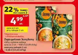 Auchan Zupa gotowa pomidorowa z makaronem i ryżem JemyJemy oferta