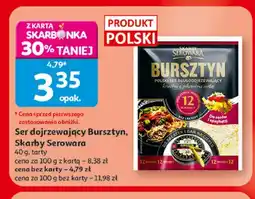 Auchan Ser dojrzewający Bursztyn Skarby Serowara oferta