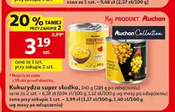 Auchan Kukurydza super słodka Auchan oferta