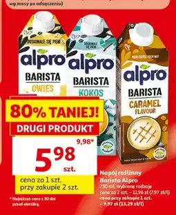 Auchan Napój roślinny Barista Alpro Owies oferta