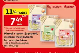Auchan Pierogi z serem i jagodami Auchan oferta