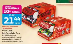 Auchan Napój gazowany Coca-Cola 8-pak oferta