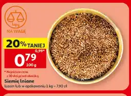 Auchan Siemię lniane oferta