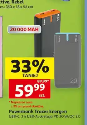 Auchan Powerbank Tracer Energen oferta