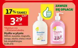 Auchan Mydło w płynie Bawełna oferta