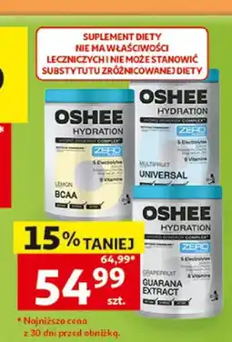 Auchan Suplement diety OSHEE Hydration Powder Zero Jar oferta