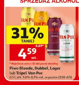 Auchan Piwo Blonde Van Pur oferta