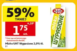 Auchan Mleko UHT Wypasione 2,0% tł. Mlekovita oferta