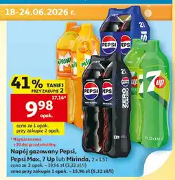 Auchan Napój gazowany Mirinda 2-pak oferta