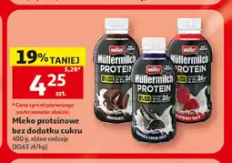 Auchan Mleko proteinowe Müller Müllermilch Protein czekoladowe oferta