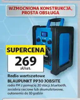 Auchan Radio warsztatowe Blaupunkt Jobsite oferta