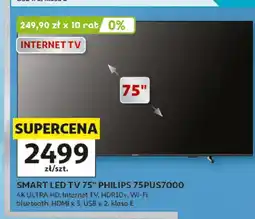 Auchan Telewizor Smart LED Philips 75 oferta