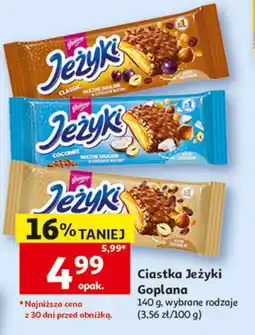 Auchan Ciastka Jeżyki Goplana oferta