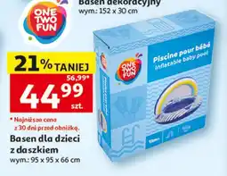 Auchan Basen dla dzieci z daszkiem oferta