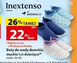 Auchan Buty do wody damskie, męskie lub dziecięce oferta