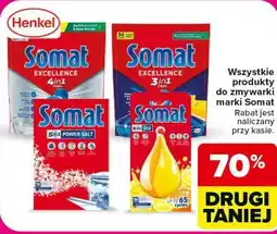 Carrefour Market Wszystkie produkty do zmywarki marki Somat oferta