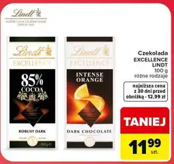 Carrefour Market Czekolada EXCELLENCE LINDT oferta
