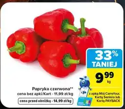 Carrefour Market Papryka czerwona oferta