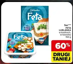 Carrefour Ser Feta Lublanka w kostkach, w kawałku oferta
