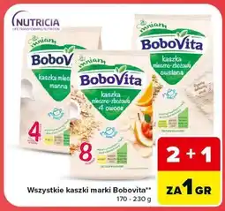 Carrefour Wszystkie kaszki marki BoboVita oferta